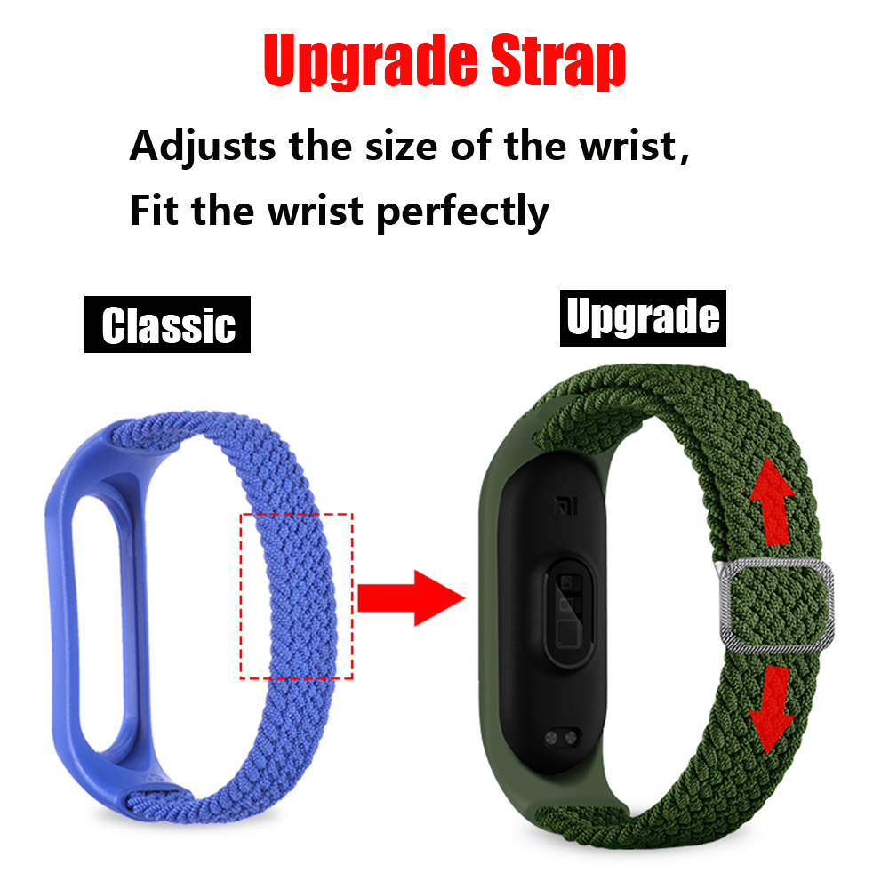 Bracelet for Mi band 10 9 8 7  - Solo Loop Strap recension och pris