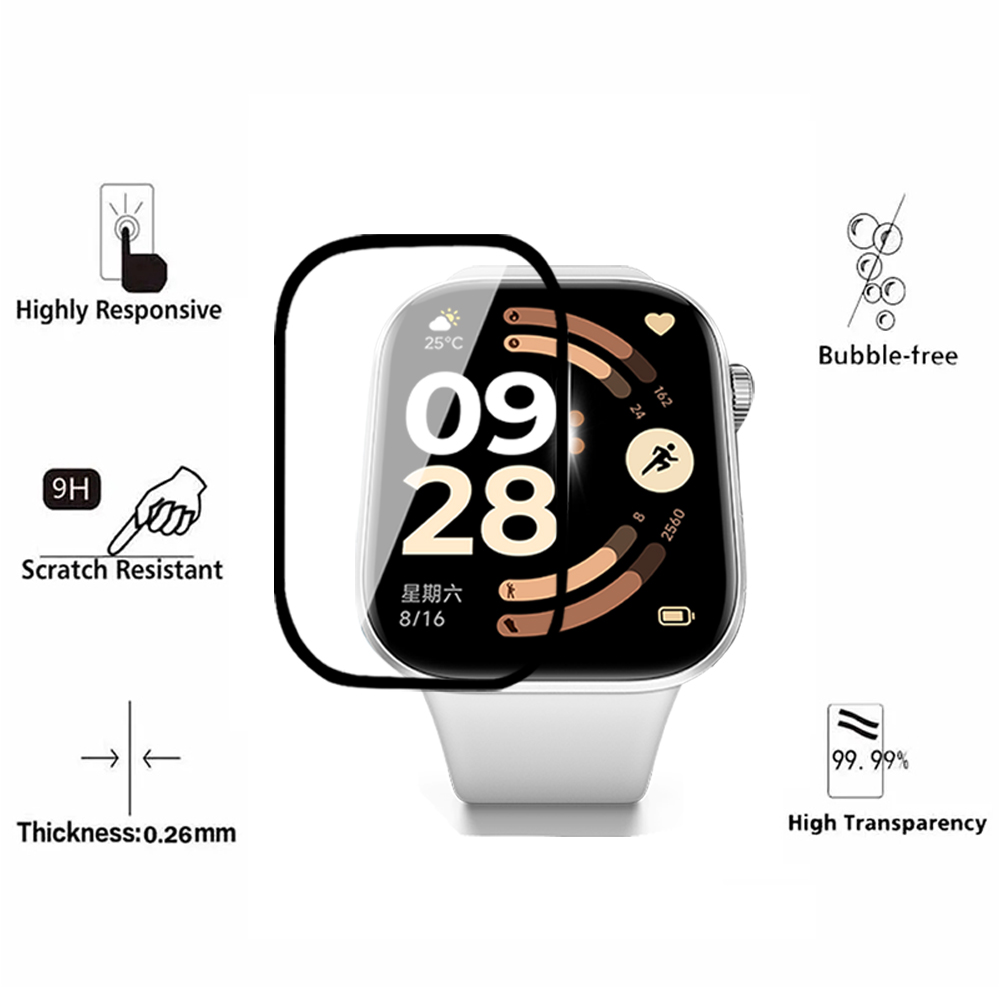 Screen Protector For Xiaomi Re - Watch Face Protector recension och pris