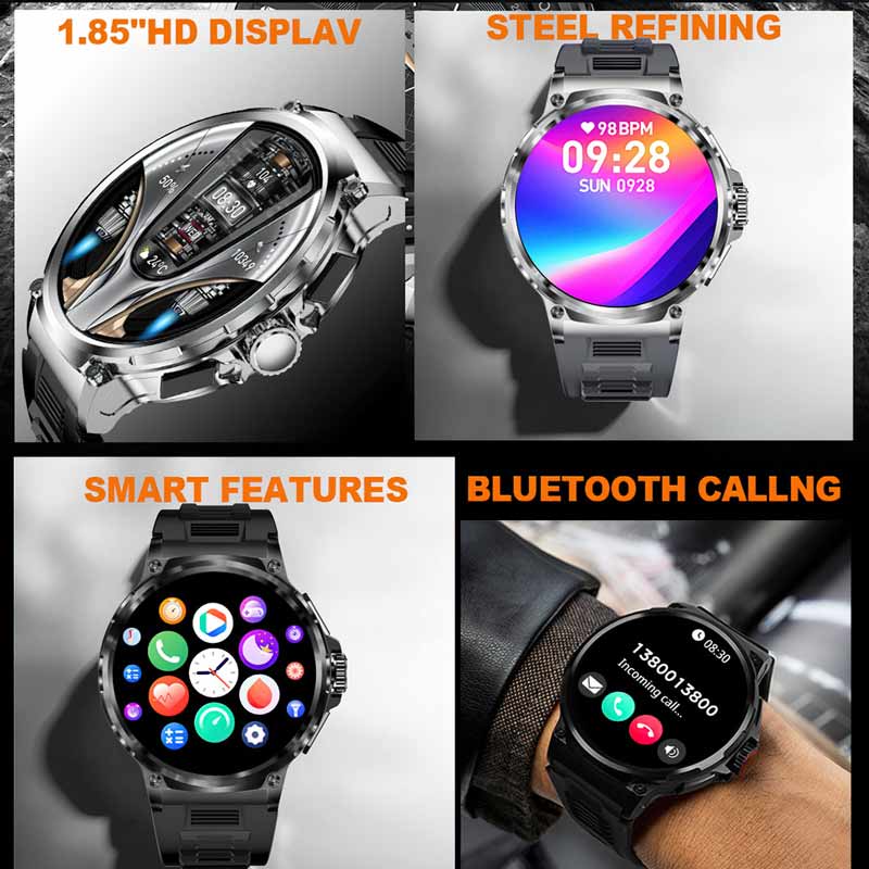 NORTH EDGE 1.85' HD Display Sm - Smartwatch Instagram recension och pris