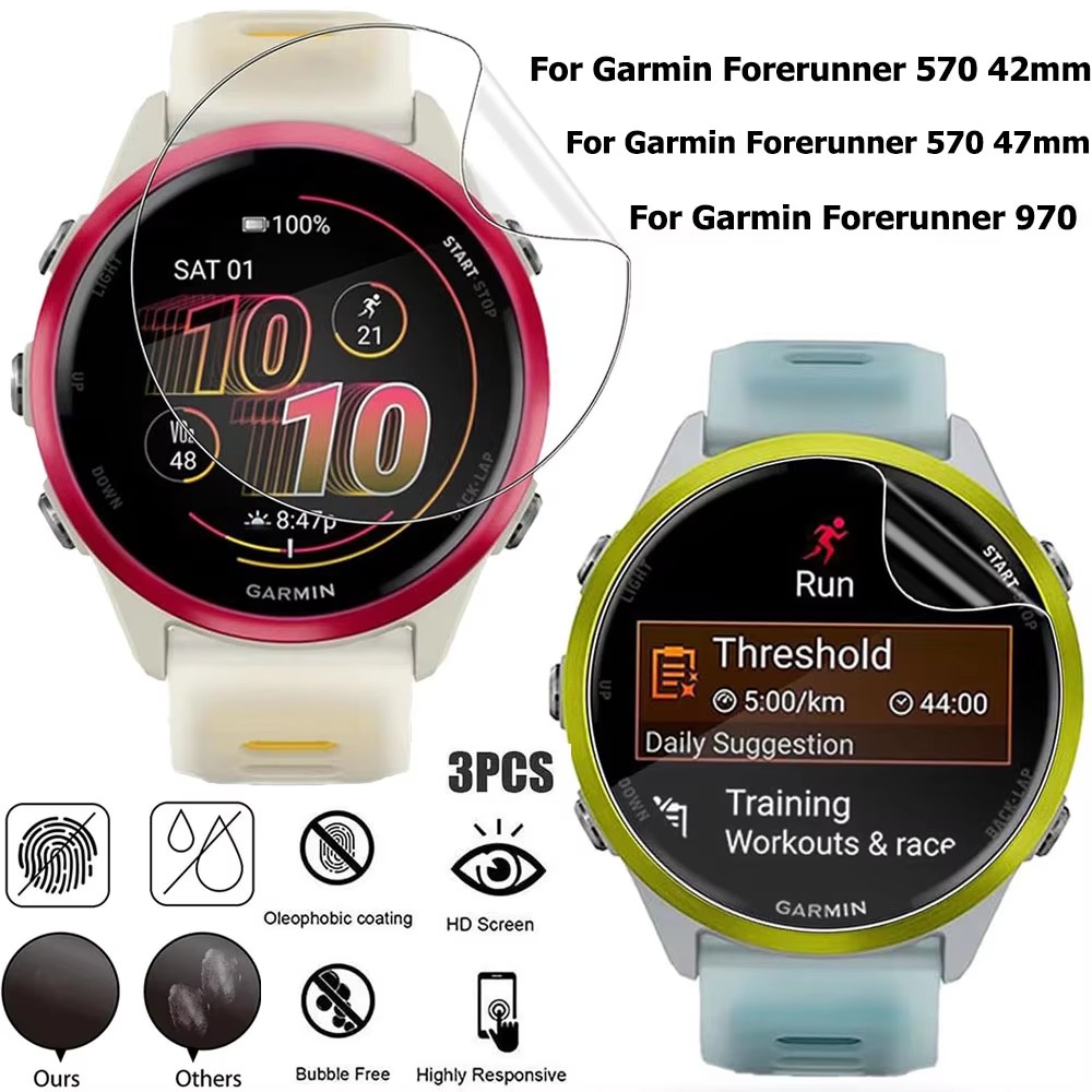 1-3Pcs Hydrogel Film For Garmi - Garmin Smartwatch Accessories recension och pris