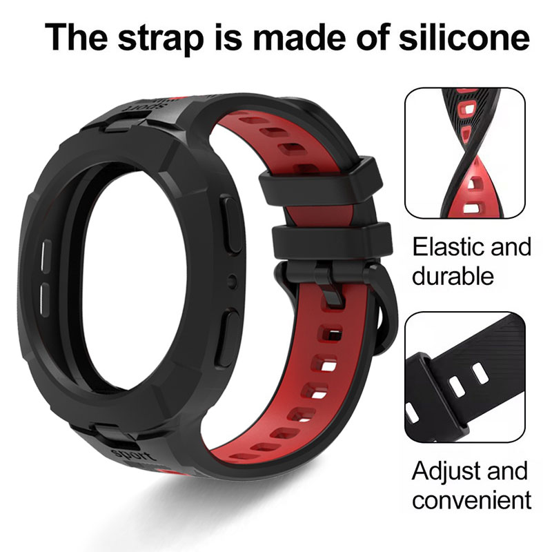 Case+Strap For Samsung Galaxy  - Silicone Band Replacement recension och pris