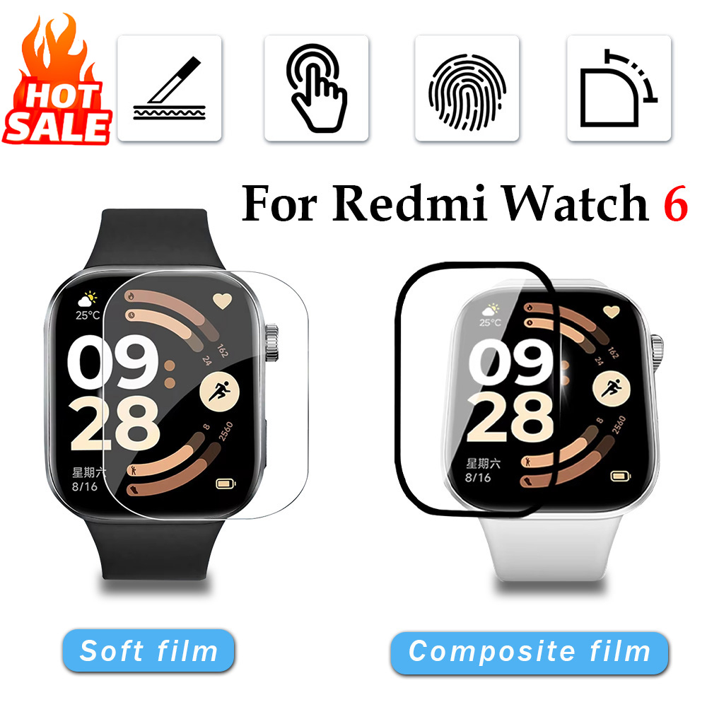 1-5Pcs Soft Film for Xiaomi Re - Watch Face Protector recension och pris