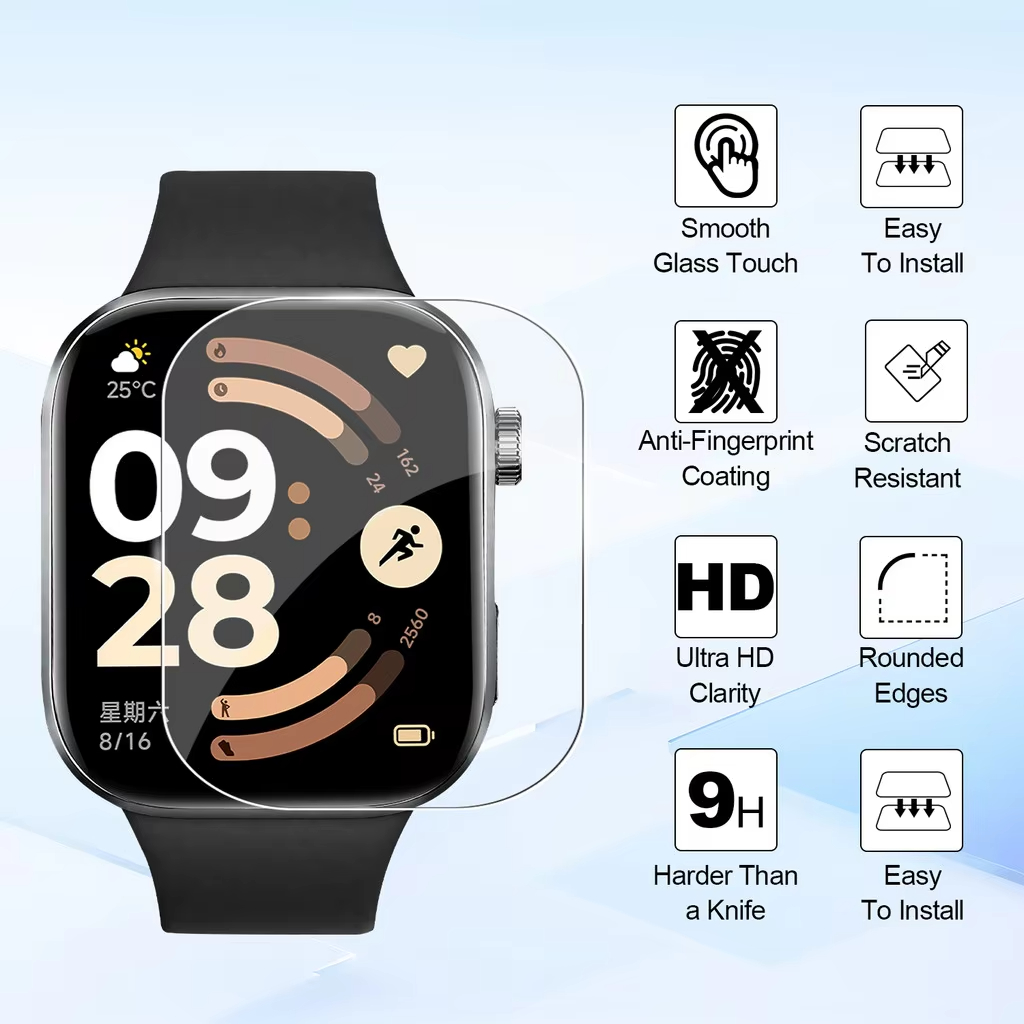 1-5Pcs Soft Film for Xiaomi Re - Watch Face Protector recension och pris