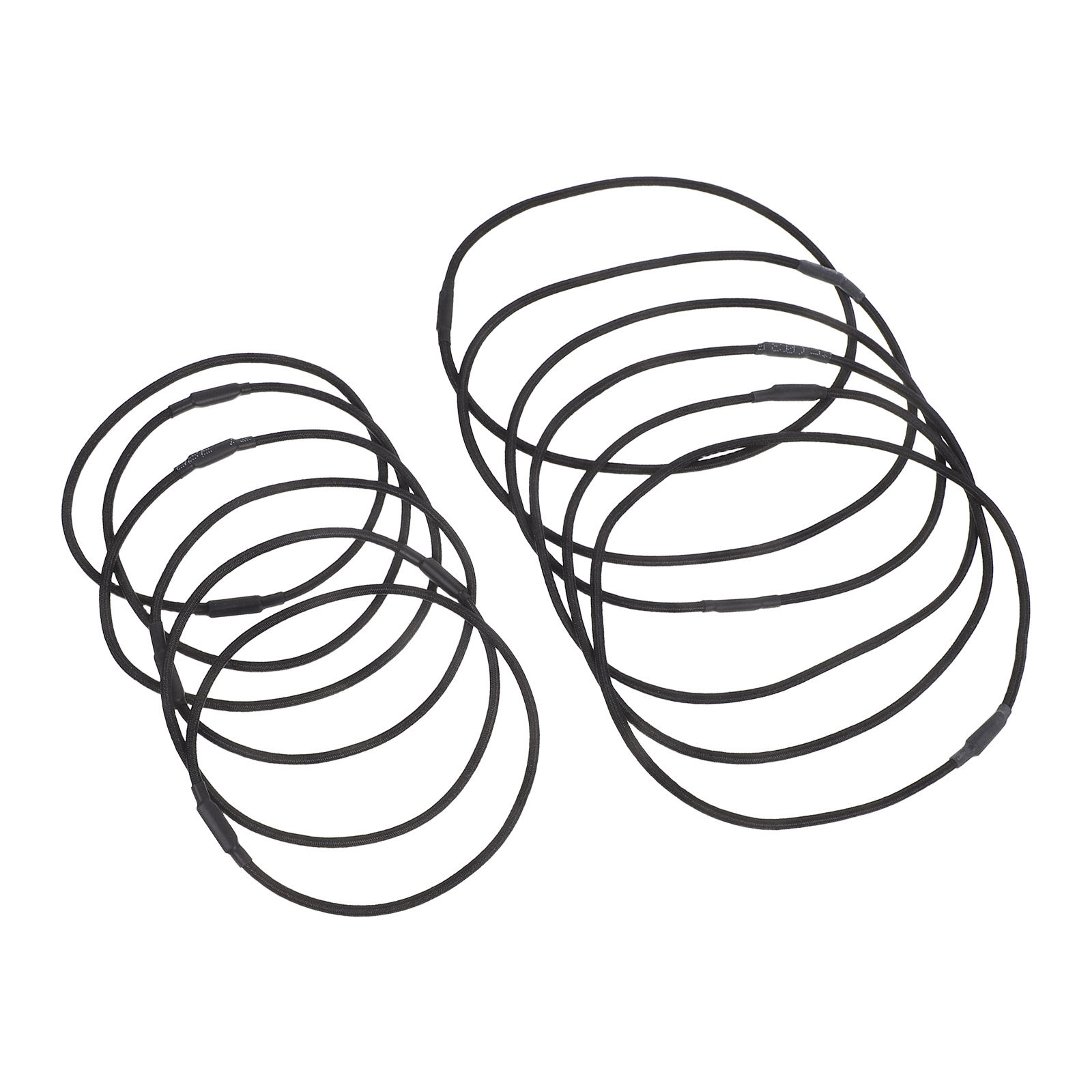 12Pcs Black Microphone Shock M - Silicone Band Replacement recension och pris