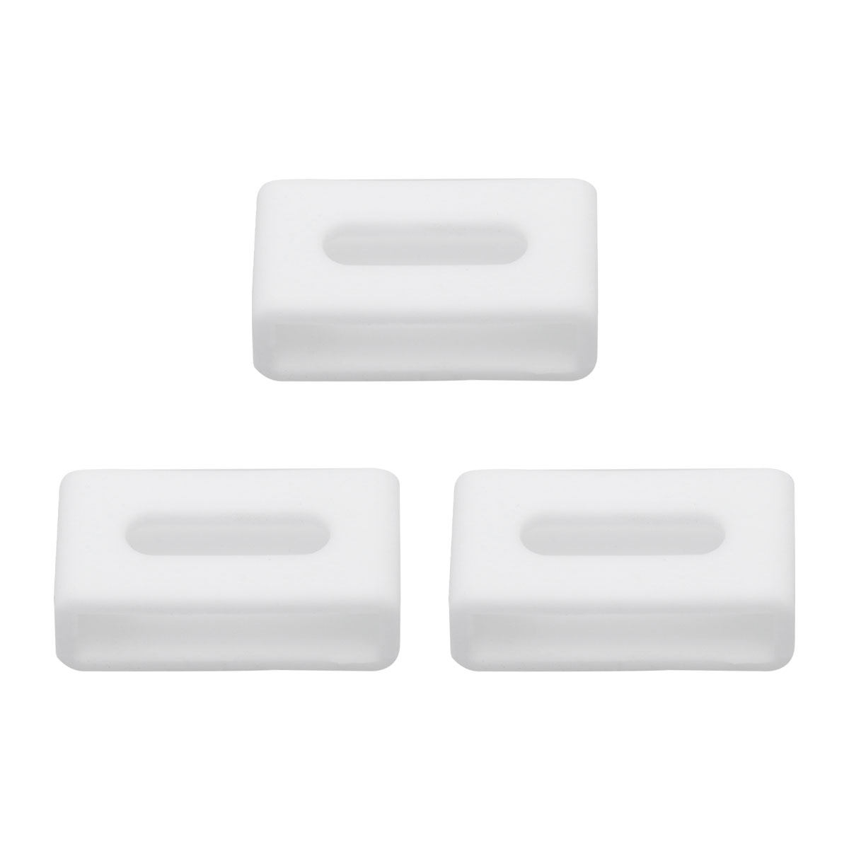 3Pcs Silicone Watch Band Loops - Silicone Band Replacement recension och pris