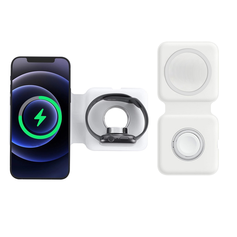 2IN1 Magnetic Wireless Charger - Smartwatch X12 recension och pris