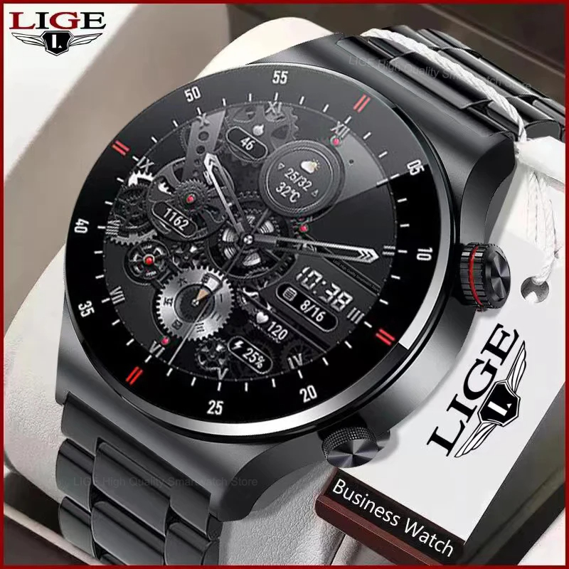 LIGE ECG+PPG Bluetooth Call Sm - Smartwatch Instagram recension och pris