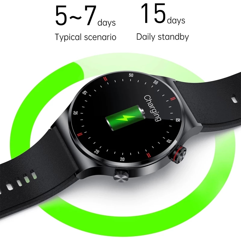 LIGE ECG+PPG Bluetooth Call Sm - Smartwatch Instagram recension och pris