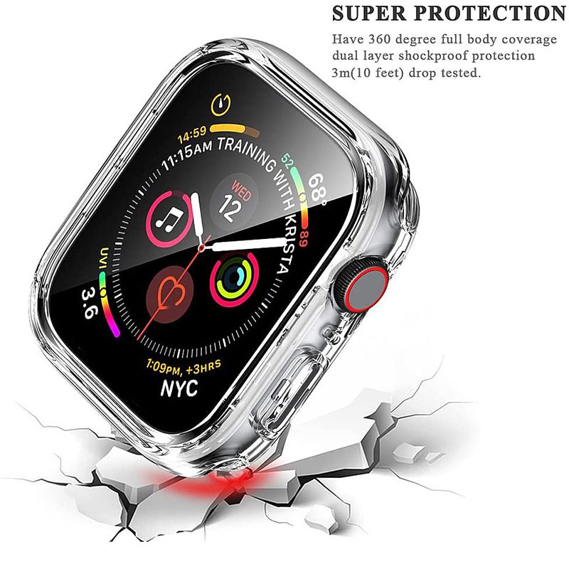 Tempered Glass+cover For Apple - Garmin Smartwatch Accessories recension och pris