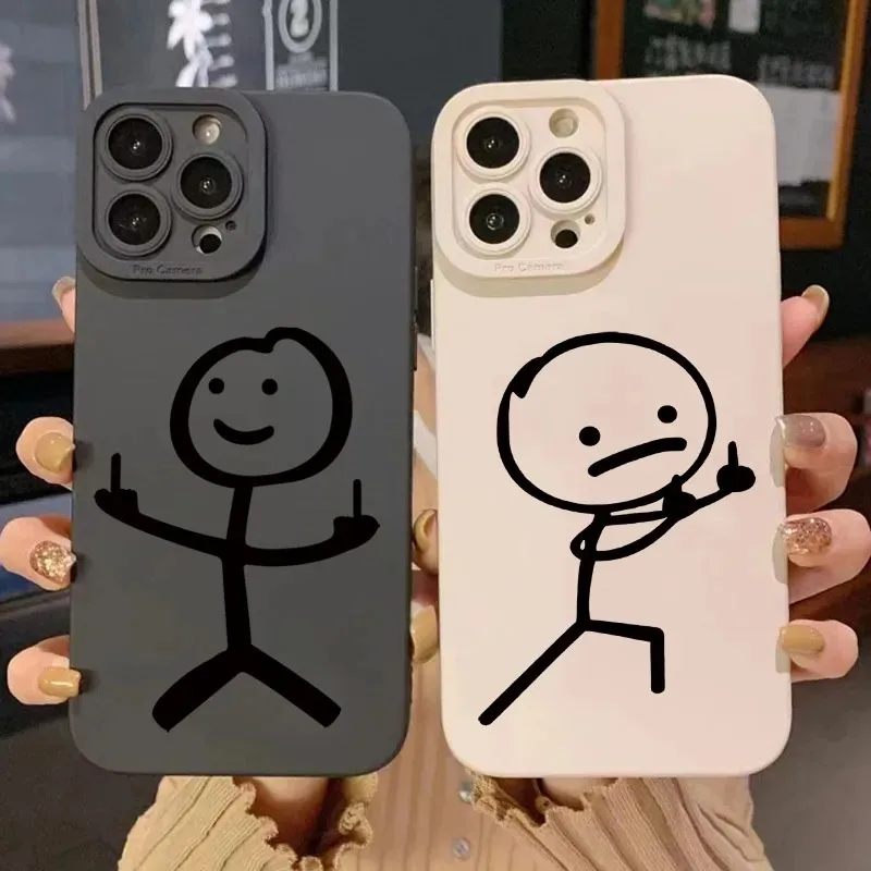 Cute Cartoon Matchman Matte Si - Apple Iphone 15 recension och pris