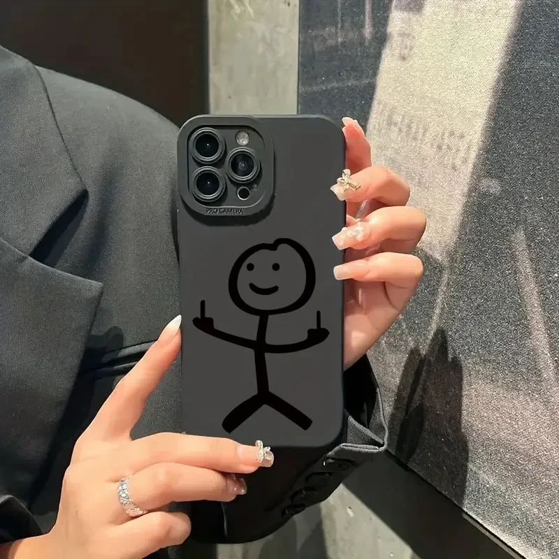 Cute Cartoon Matchman Matte Si - Apple Iphone 15 recension och pris