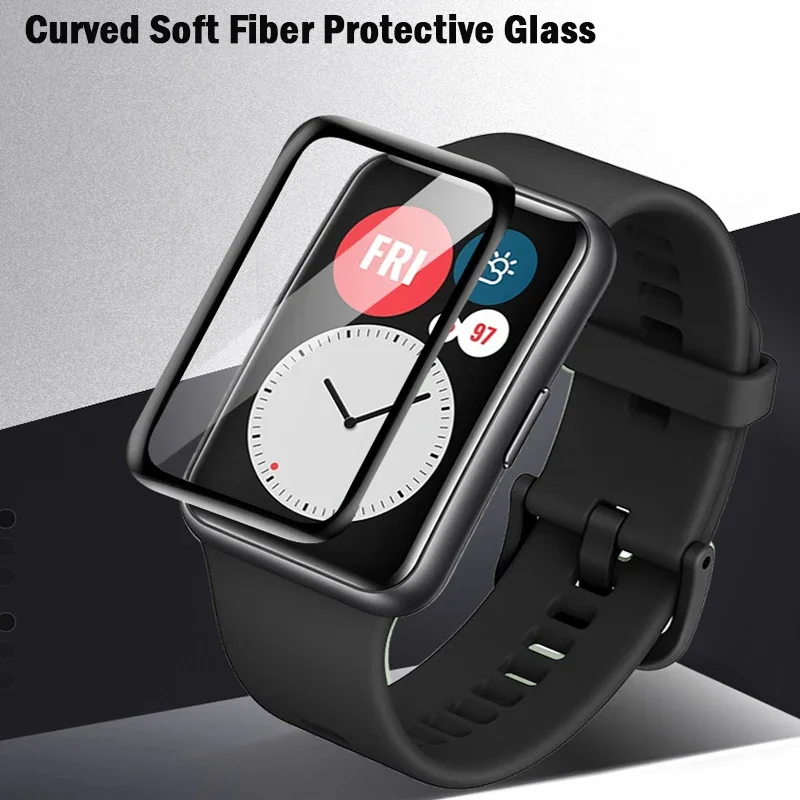 Soft Glass For Huawei Watch Fi - Watch Face Protector recension och pris