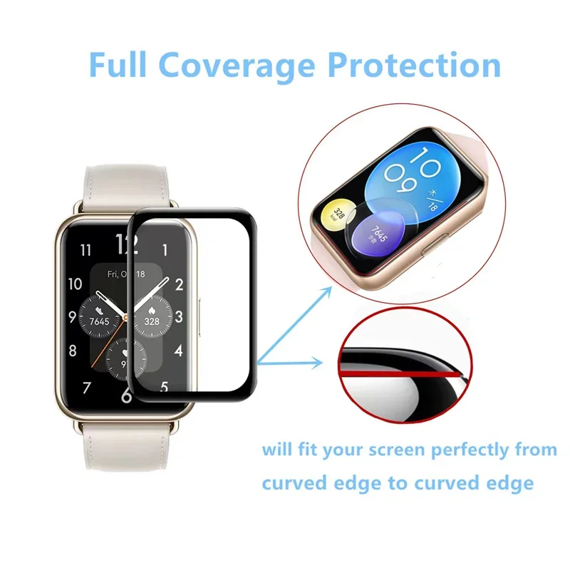 Soft Glass For Huawei Watch Fi - Watch Face Protector recension och pris