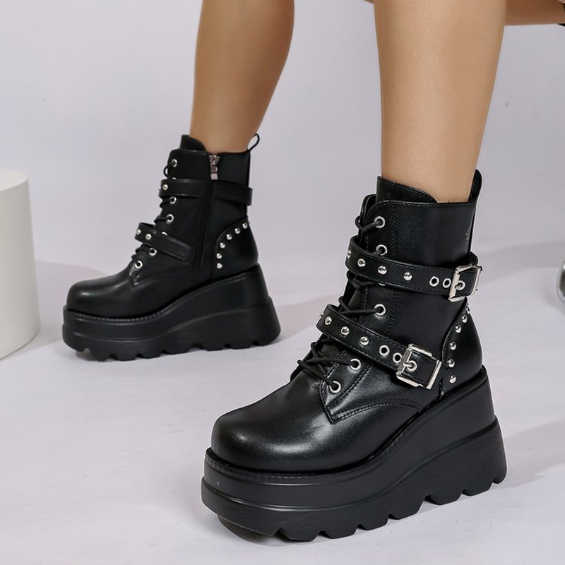 Women Leather Ankle Booties Wo - Leather Classic Strap recension och pris