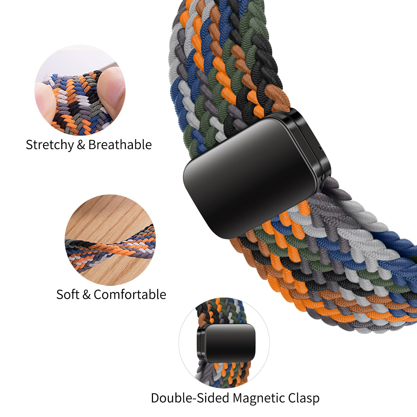 Sport Braided Strap for Redmi  - Solo Loop Strap recension och pris