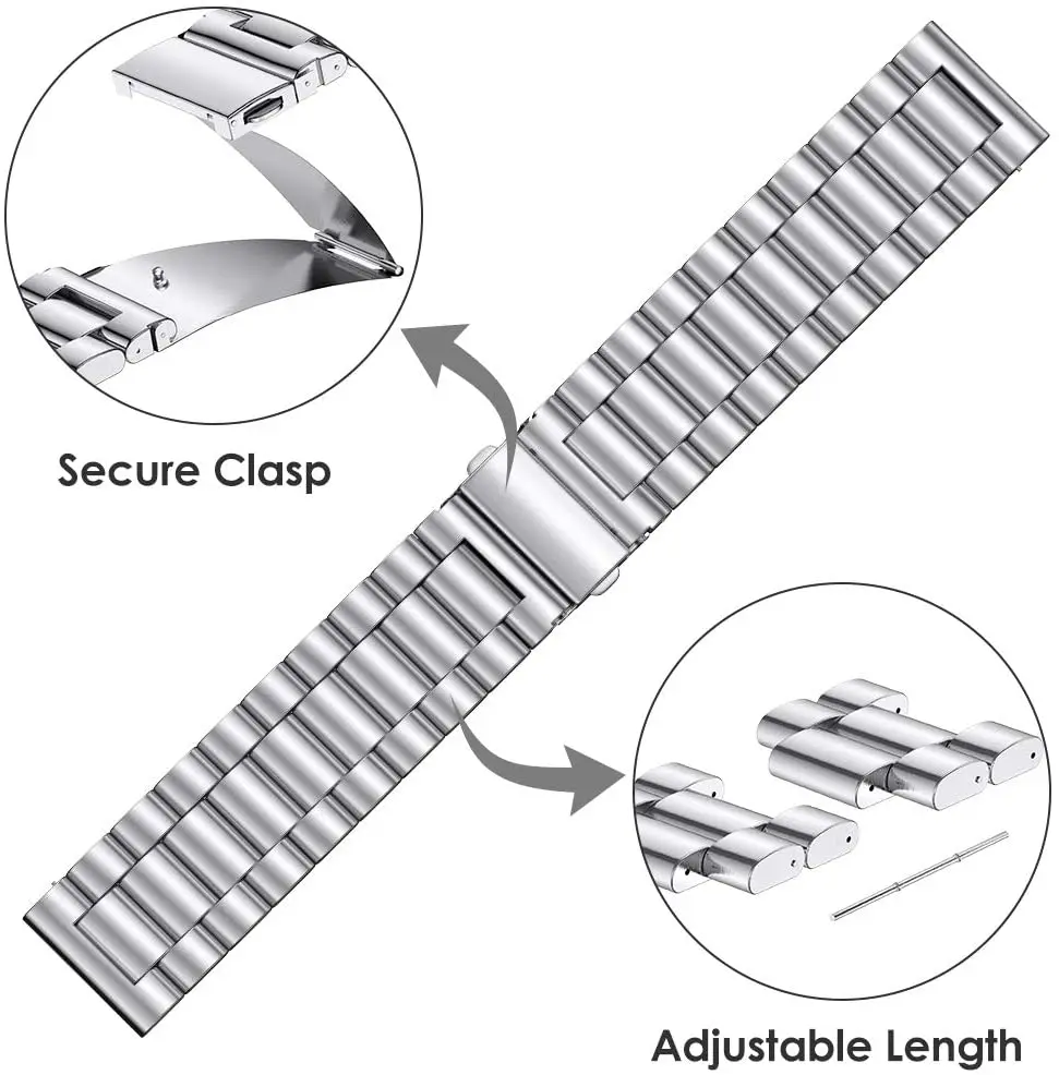 22mm Metal Stainless Steel Str - Xiaomi Smartwatch S4 Accessories recension och pris