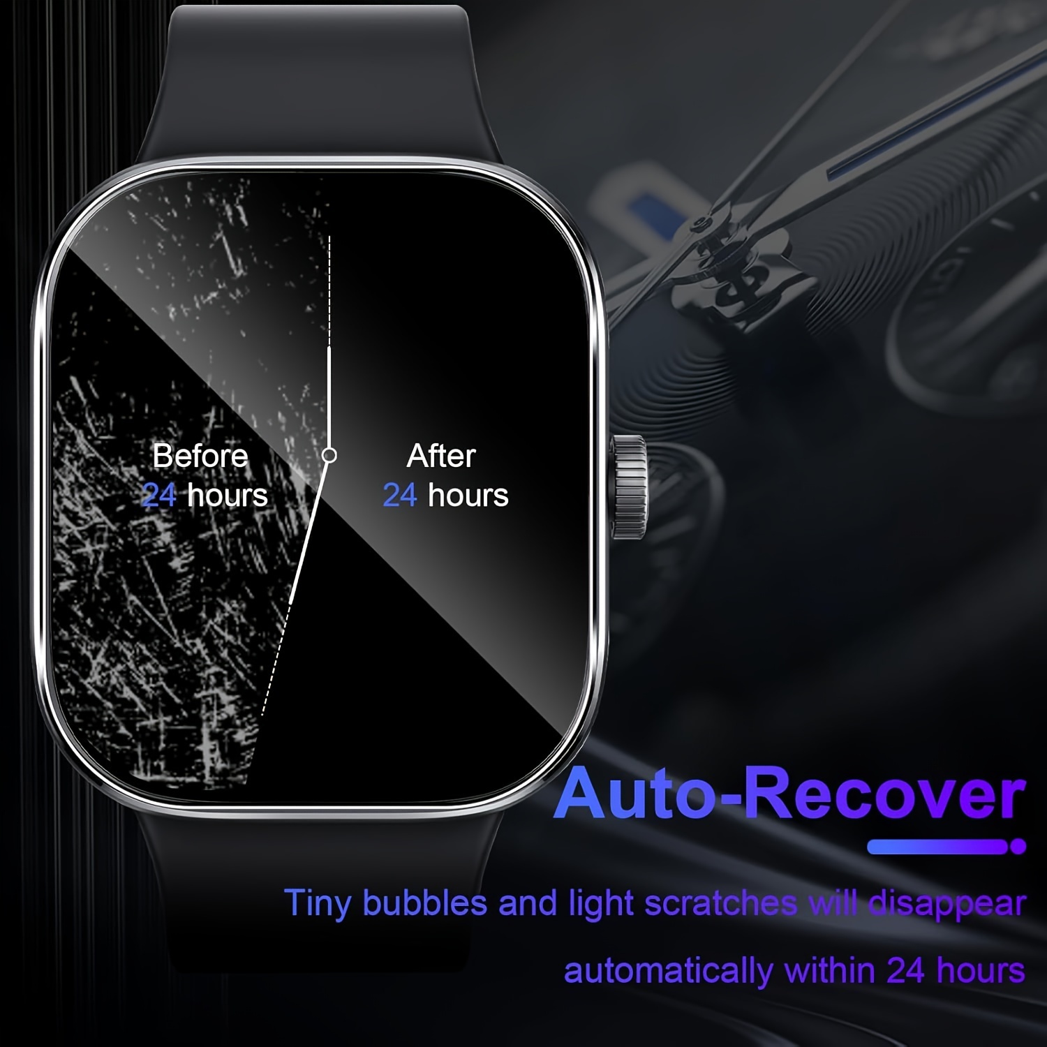 3-5Pcs Premium Tempered Glass  - Watch Face Protector recension och pris