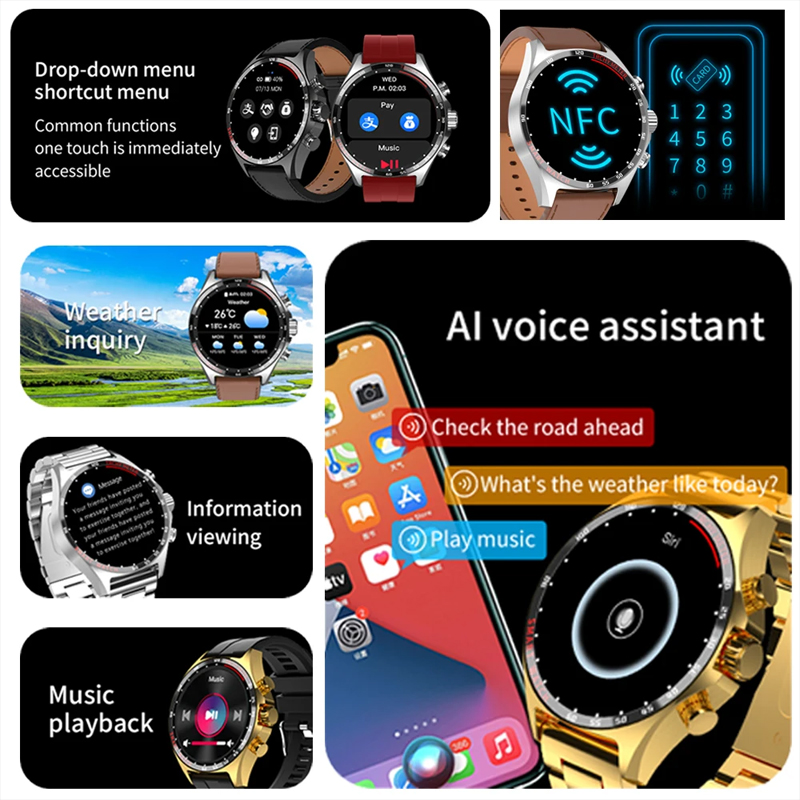 Hotsale Silver Gold Stainless  - Smartwatch Instagram recension och pris