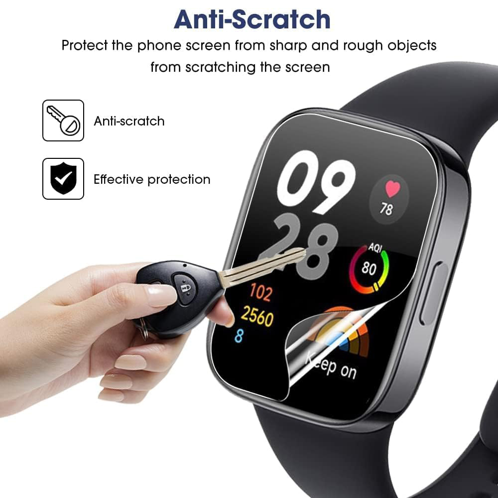3/6pcs Hydrogel Protective Fil - Watch Face Protector recension och pris