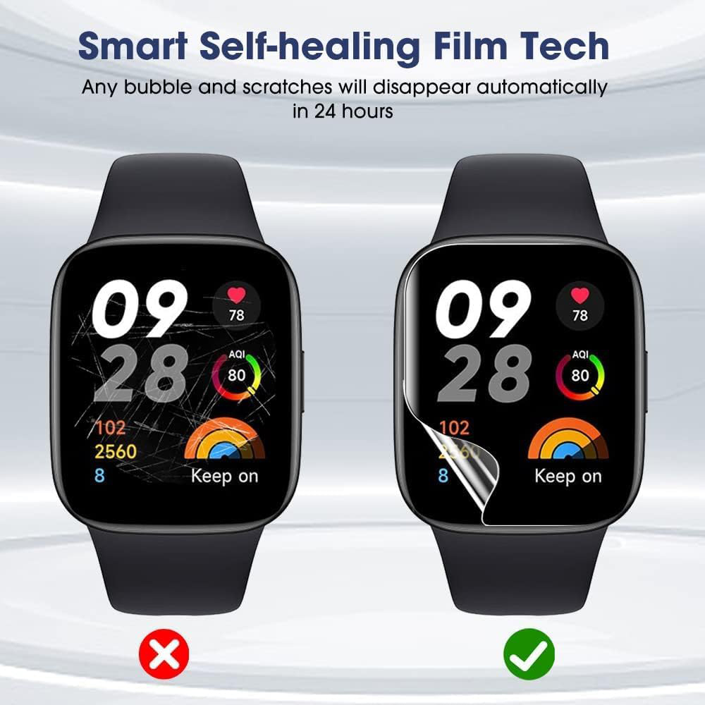 3/6pcs Hydrogel Protective Fil - Watch Face Protector recension och pris