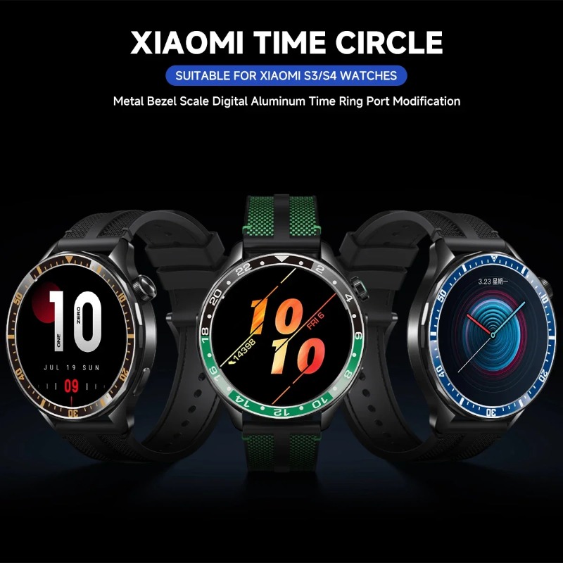 Steel Bezel Rings For Xiaomi W - Xiaomi Smartwatch S4 Accessories recension och pris