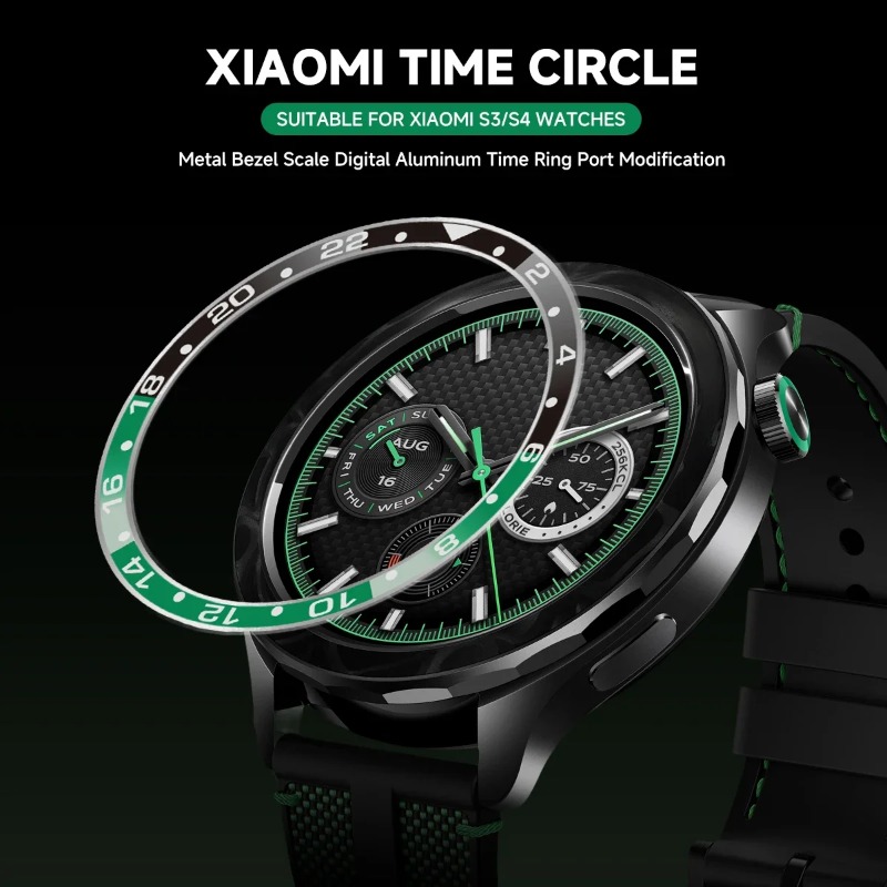 Steel Bezel Rings For Xiaomi W - Xiaomi Smartwatch S4 Accessories recension och pris