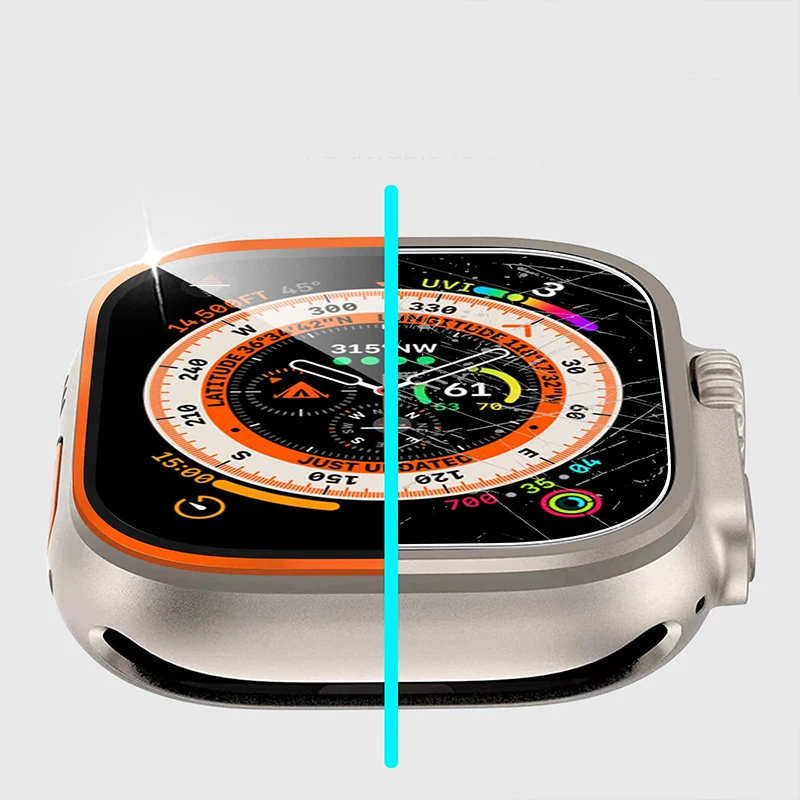 Tempered Glass for Apple Watch - Watch Face Protector recension och pris