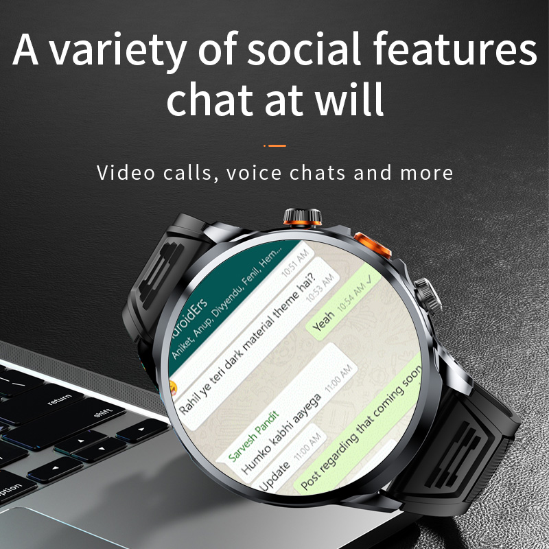 H18 Smart Watch 4G/5G Call GPS - Smartwatch Instagram recension och pris