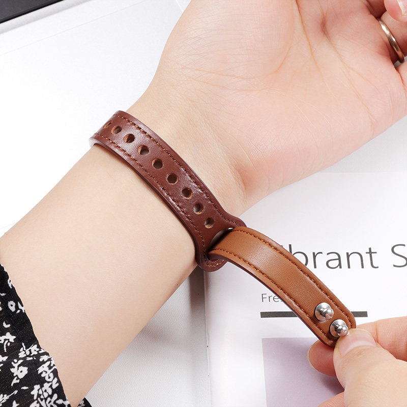14mm Genuine Leather Strap For - Smartwatch Instagram recension och pris