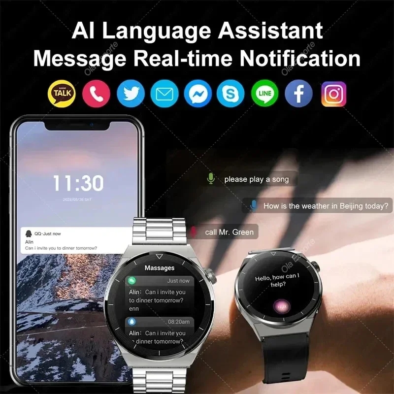 Smart Watch Men Watch 5 Pro AM - Smartwatch Instagram recension och pris