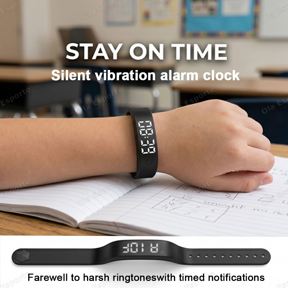 Vibrating Alarm Clock Watch He - Smartwatch X12 recension och pris