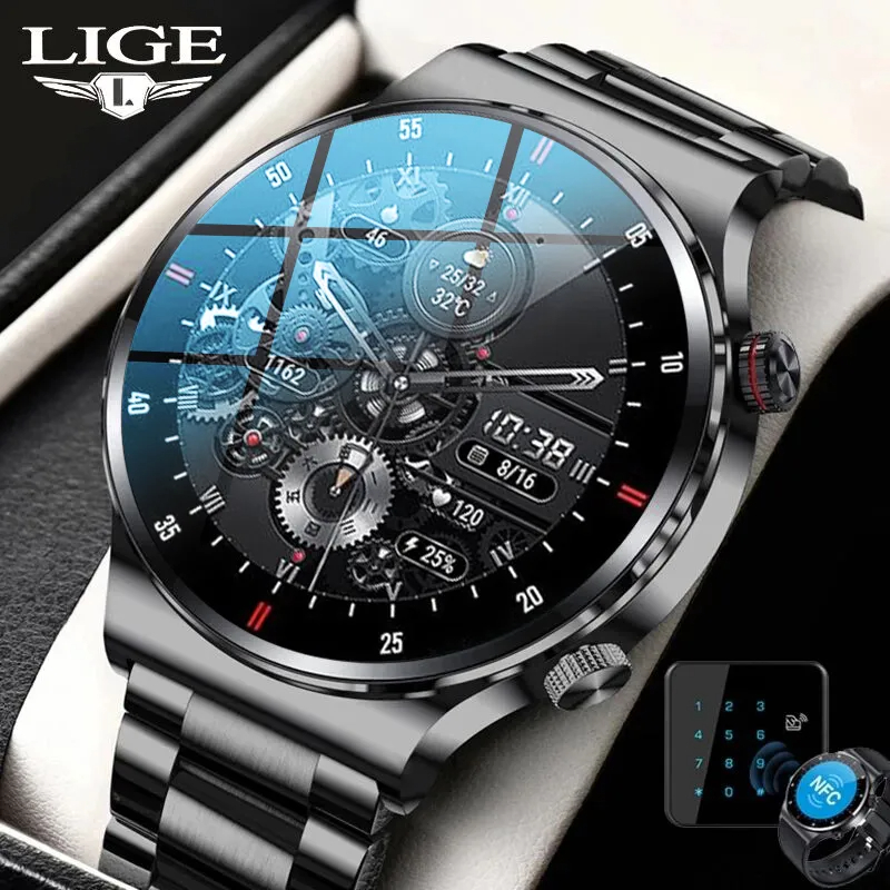 LIGE ECG+PPG Bluetooth Call Sm - Smartwatch Instagram recension och pris