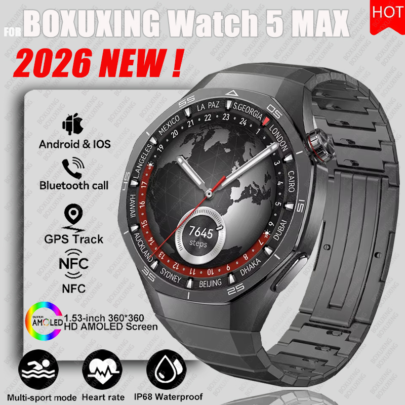 2026 New BOXUXING Watch 5 MAX  - Smartwatch Instagram recension och pris