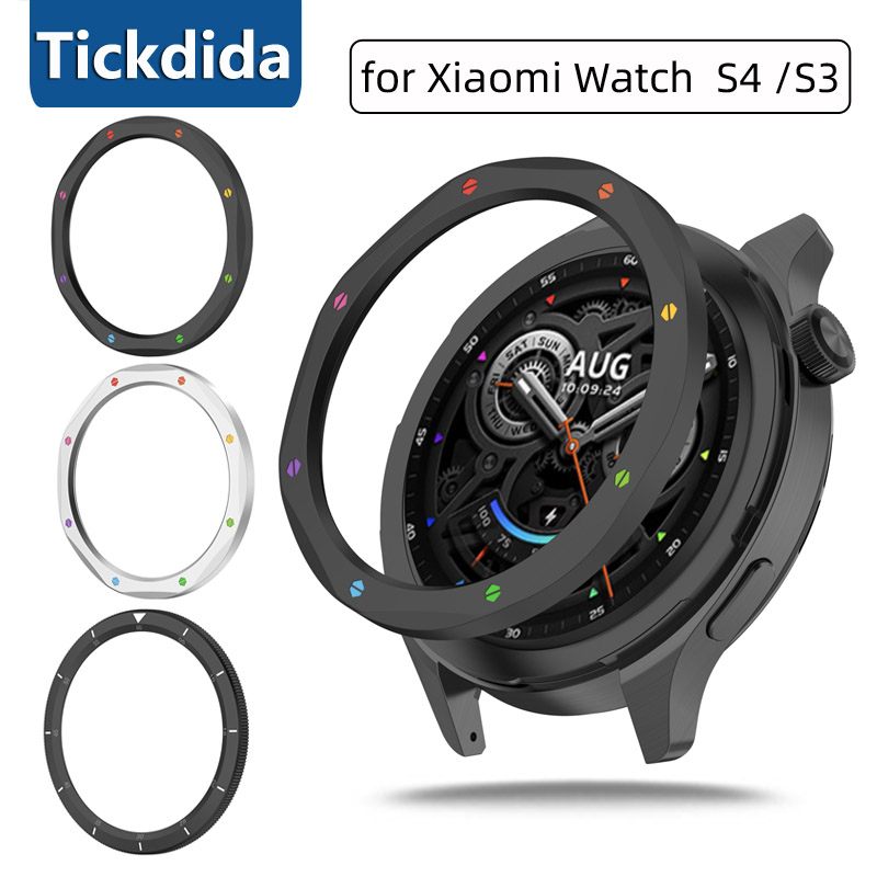 Metal Bezel Ring Case For Xiao - Xiaomi Smartwatch S4 Accessories recension och pris