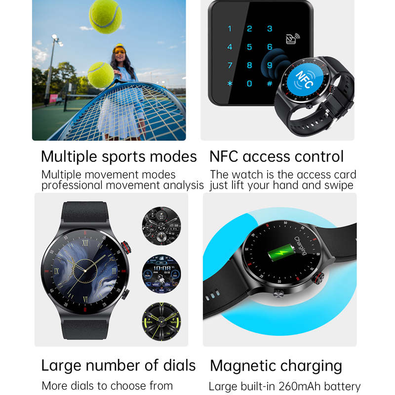 GPS Sports Smartwatch Men Heal - Smartwatch Instagram recension och pris