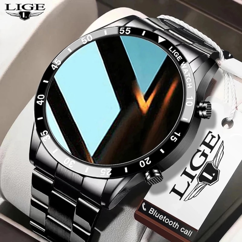 LIGE 2024 Smart Watch Men Full - Smartwatch Instagram recension och pris