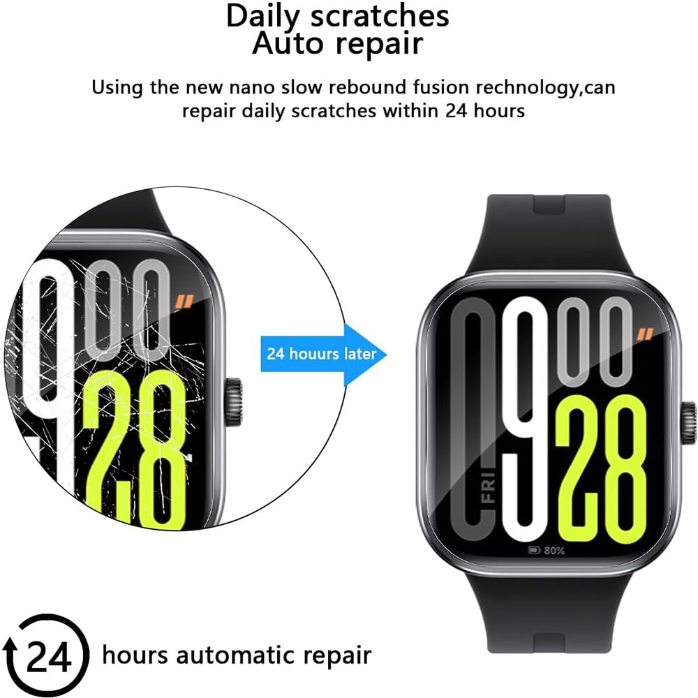 1-5PCS Hydrogel Protective Fil - Watch Face Protector recension och pris