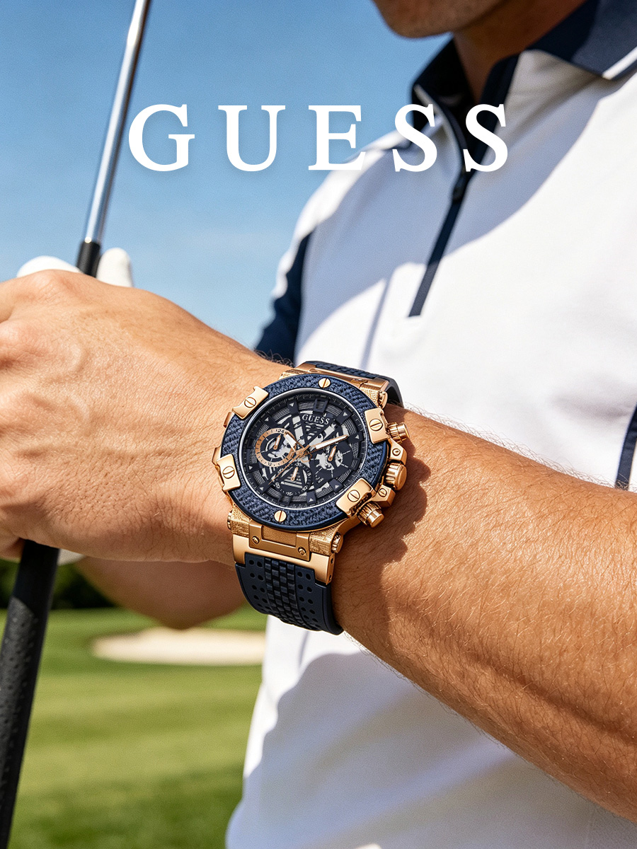 Guess Men's Watch Black Silico - Smartwatch Guess recension och pris