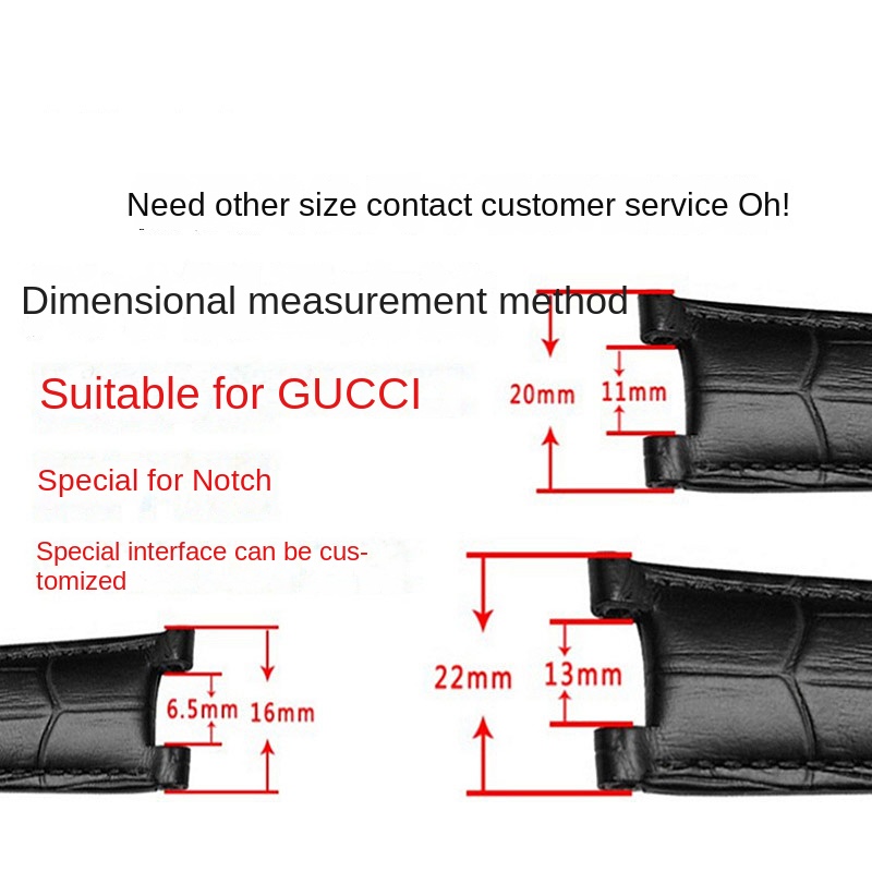 Cowhide watch band 22*13mm 20* - Smartwatch Guess recension och pris