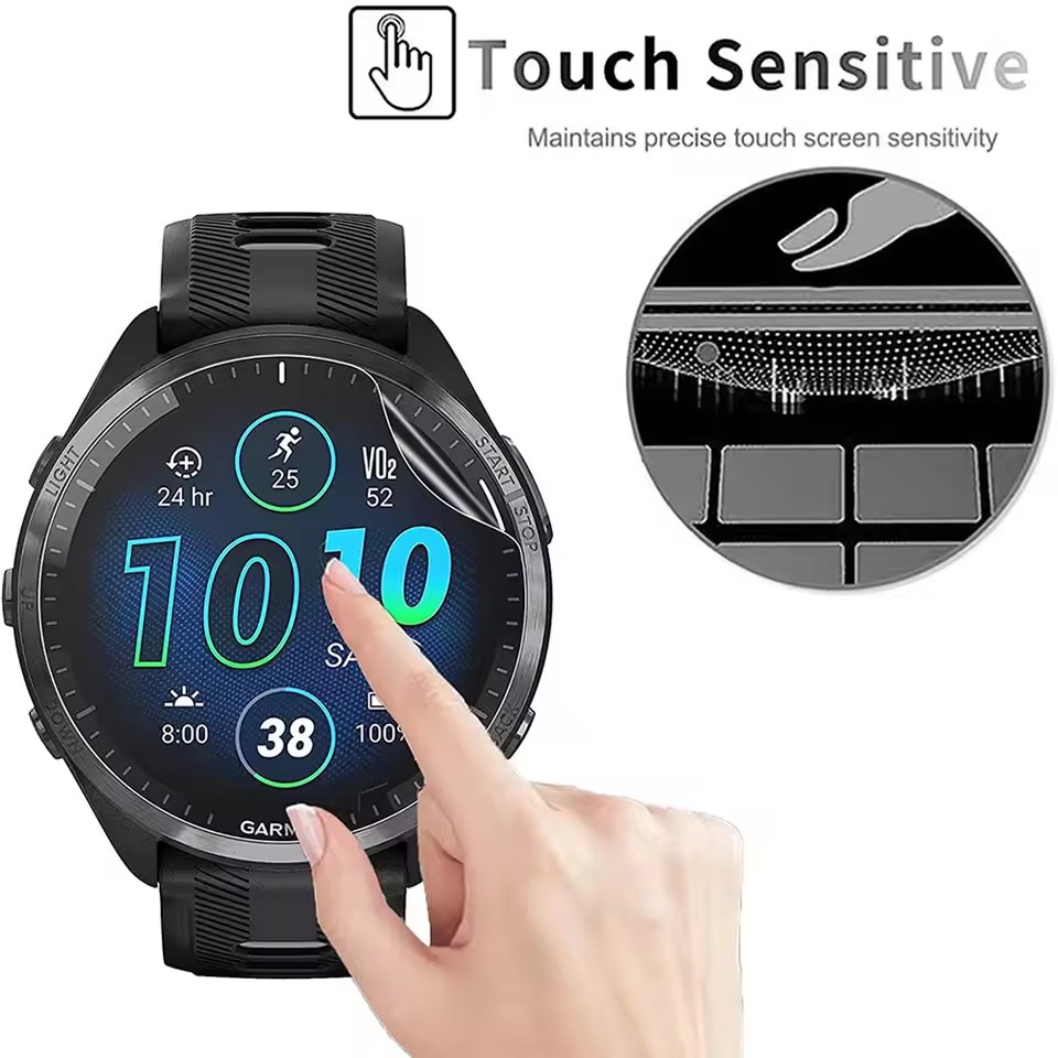 3Pcs Soft HD Hydrogel Protecti - Garmin Smartwatch Accessories recension och pris