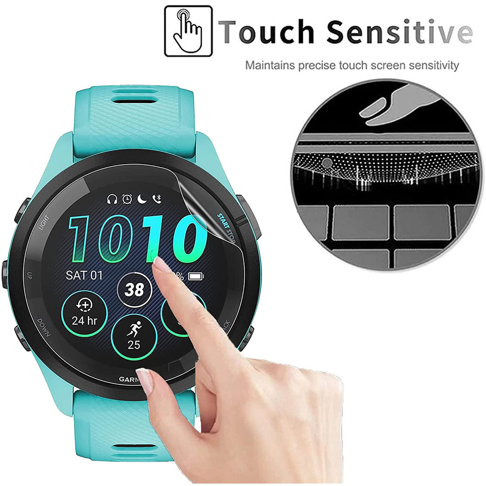 3Pcs Soft HD Hydrogel Protecti - Garmin Smartwatch Accessories recension och pris