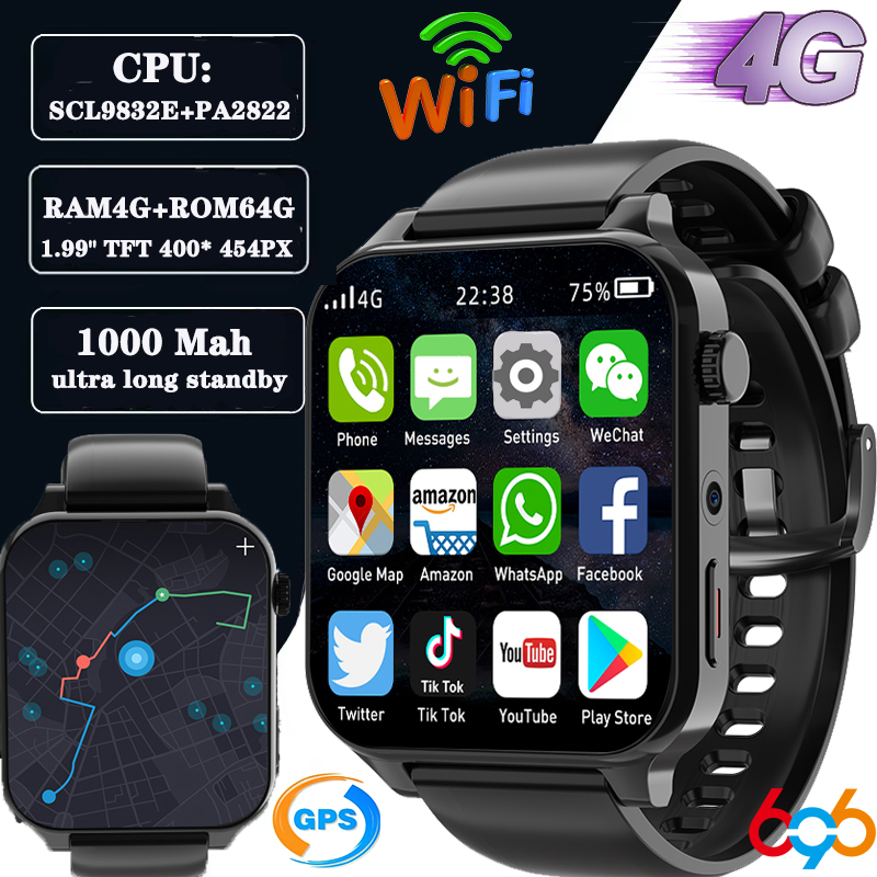 2023 RAM 4GB ROM 64GB 1.99 Inc - Smartwatch Instagram recension och pris