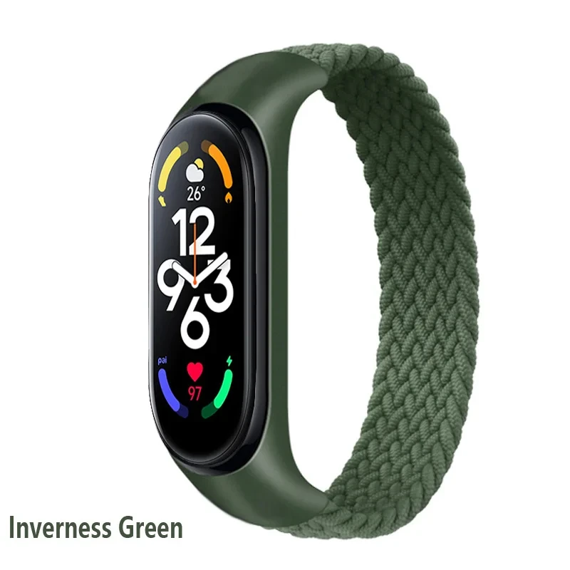 Strap for Mi band 7 8 6 5 Nylo - Solo Loop Strap recension och pris