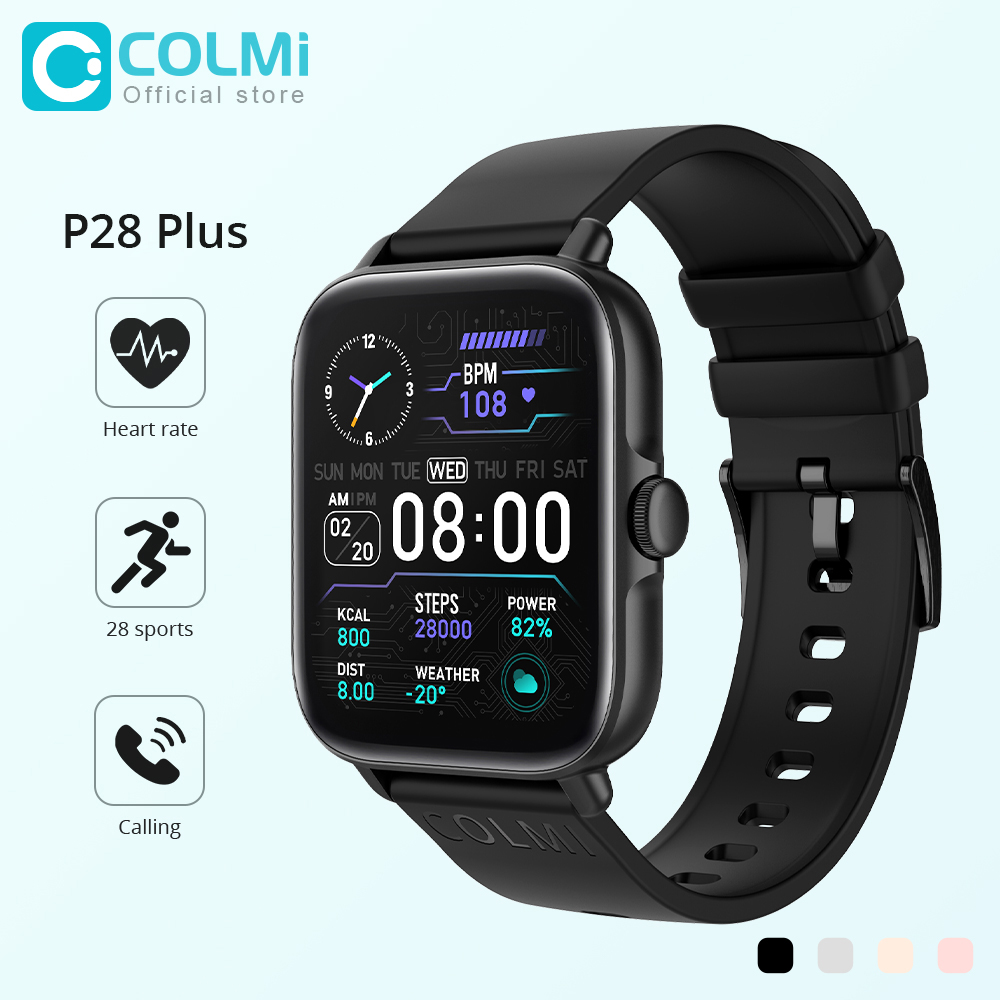 COLMI P28 Plus Bluetooth Answe - Smartwatch Instagram recension och pris